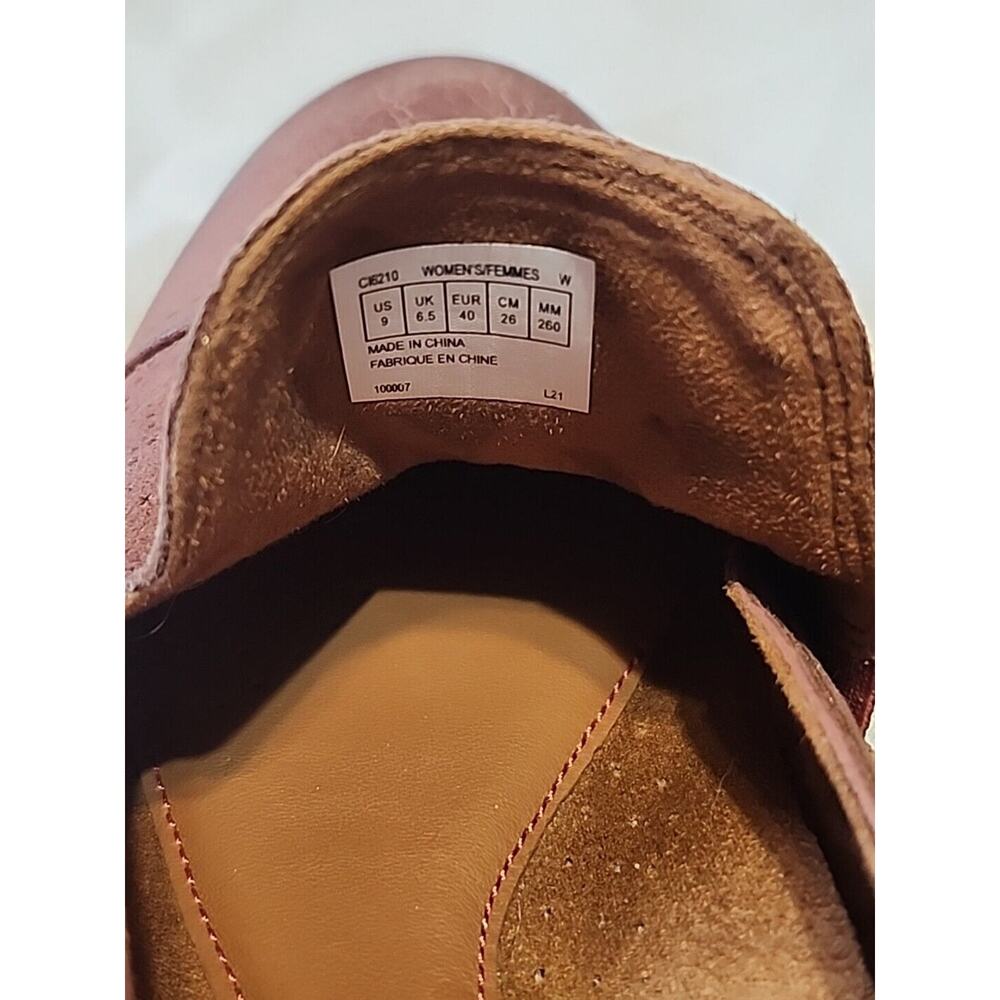 Rockport Cobb Hill Shoes Womens 9 Crosbie Slip On Loafer CI6210 Burgundy - Picture 10 of 12